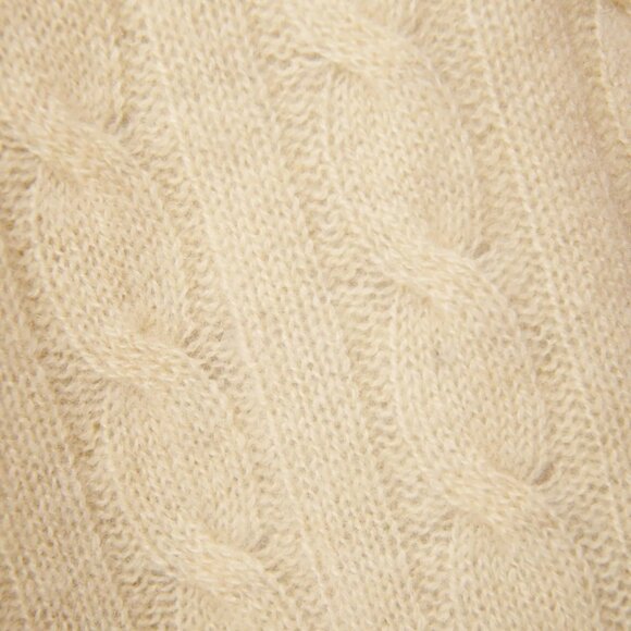 Reformation Cream Cable Knit Cardigan - Picture 8 of 11